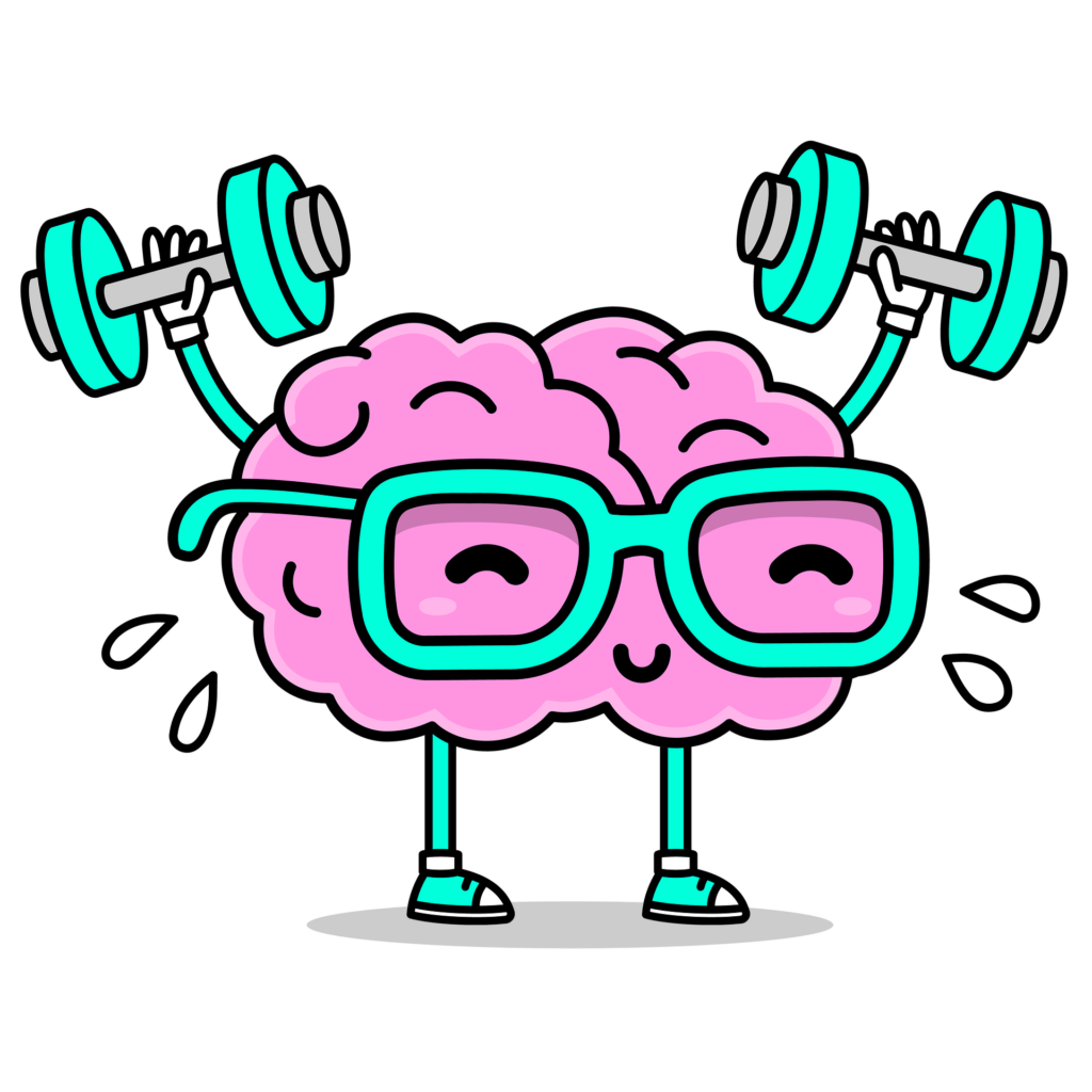 Brein met motivatie en discipline